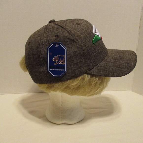 AZTEC Eagle NEW Woman Adjustable Back Gray Green White Embroidered Hat Cap - Picture 7 of 11